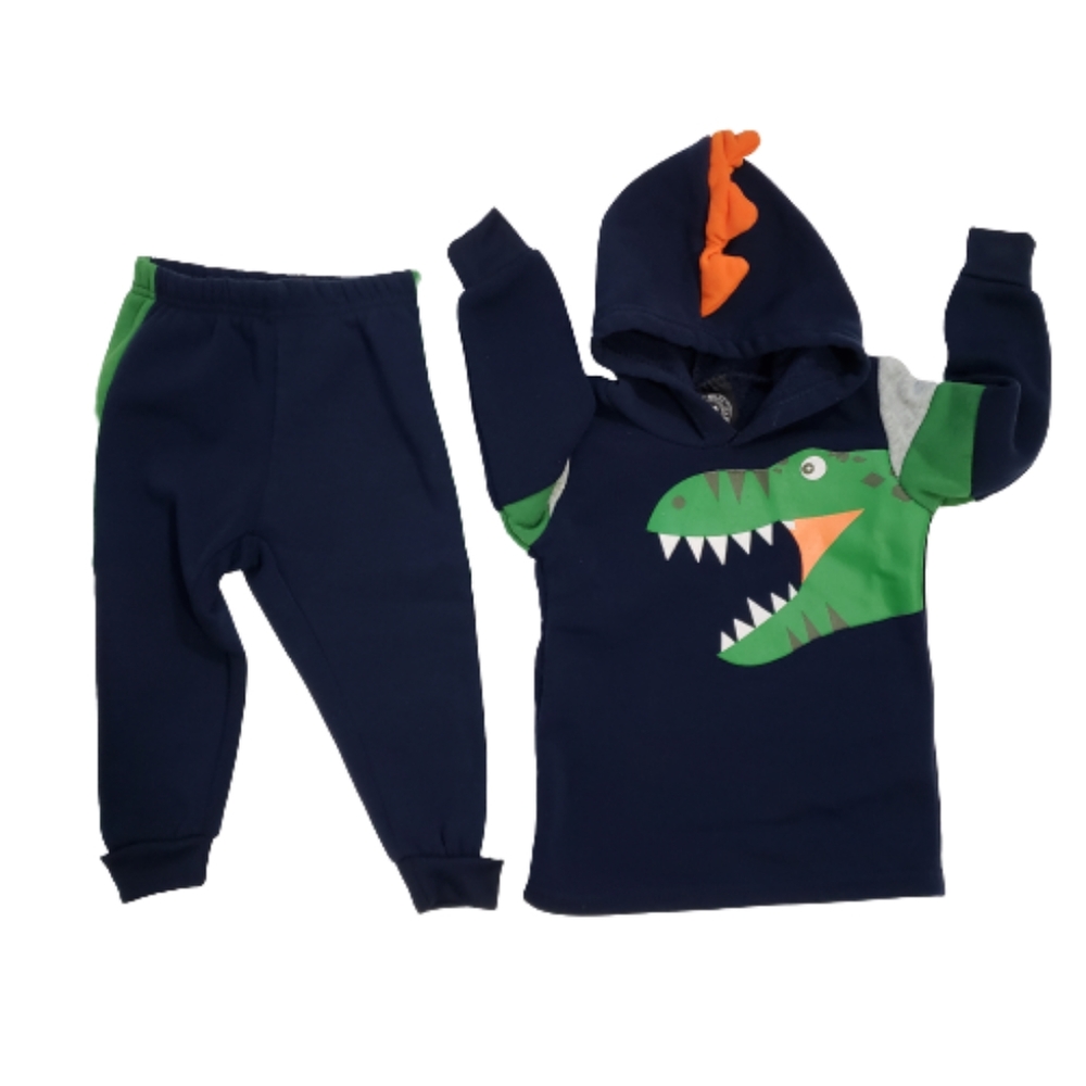 STREET  RULES T_rex Dinosaur boys Pajama set 3T